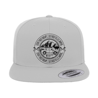 I Don't Need Therapy Embroidered Flat Bill Cap